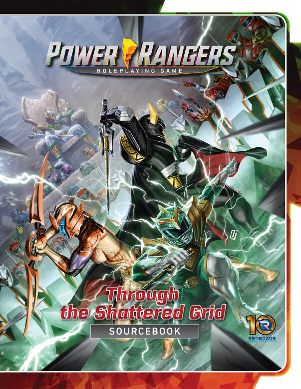 Power Rangers Roleplaying Game Through the Shattered Grid Sourcebook